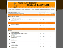 Tablet Screenshot of forum.szakalebalut.pl